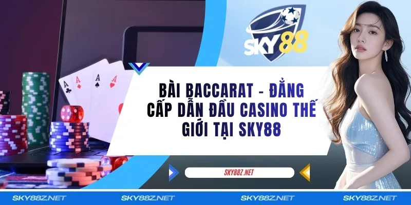 Bài Baccarat - Đẳng cấp dẫn đầu Casino thế giới Tại SKY88