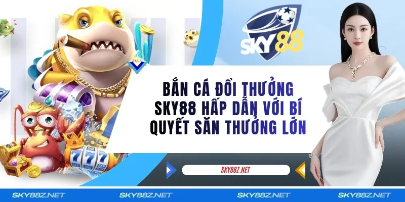Bắn Cá Đổi Thưởng SKY88 Hấp Dẫn Với Bí Quyết Săn Thưởng Lớn