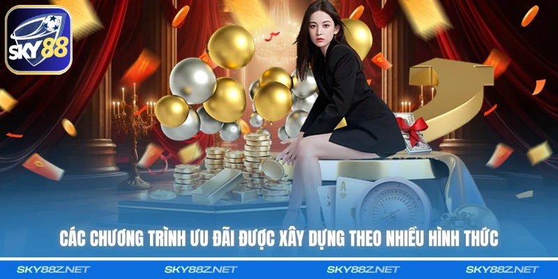 Các chương trình ưu đãi được xây dựng theo nhiều hình thức