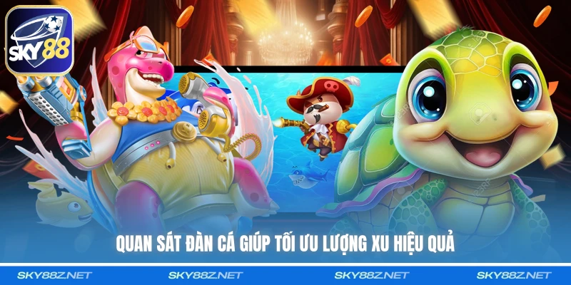Quan sát đàn cá giúp tối ưu lượng xu hiệu quả